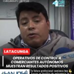 El Municipio de #Latacunga intensifica operativos para ordenar el comercio autónomo y mejorar la circulación 🚶‍♂️