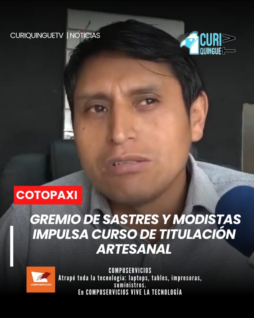 🧵✂️ El gremio Unión y Progreso de Latacunga anunció la realización de un curso de titulación artesanal. 📌 Esta iniciativa permitirá que más profesionales del sector puedan integrarse formalmente al gremio y fortalecer su actividad laboral. #Emprendimiento #Latacunga #Artesanos