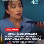 Haber sido señalada injustamente por una supuesta mala atención médica, calificando la acusación como mal infundada.