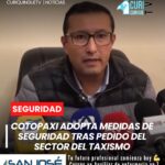 El gobernador de Cotopaxi informó sobre las resoluciones tomadas tras una reunión con el sector del taxismo, que solicitó mayor seguridad luego del atentado contra uno de sus miembros. Entre los acuerdos, se priorizan acciones para fortalecer la protección en la provincia.