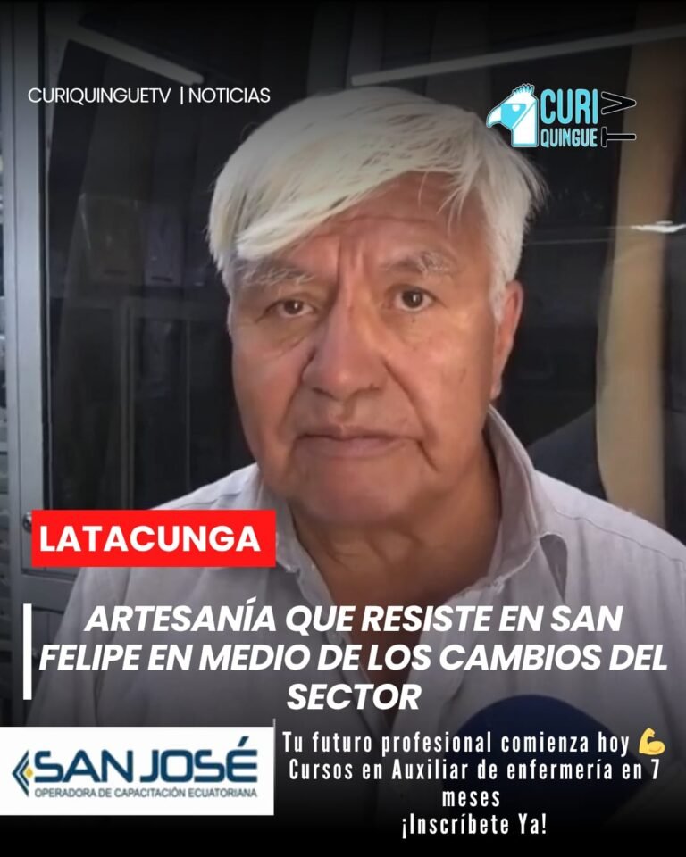 En el barrio San Felipe aún existen manos trabajadoras que mantienen viva la tradición artesanal. Es el caso de Juan José Chasi, sastre y modista, quien continúa ejerciendo su oficio con dedicación.