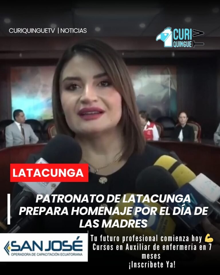 El Patronato de Latacunga se alista para agasajar a las madres en una de las fechas más importantes del año.
