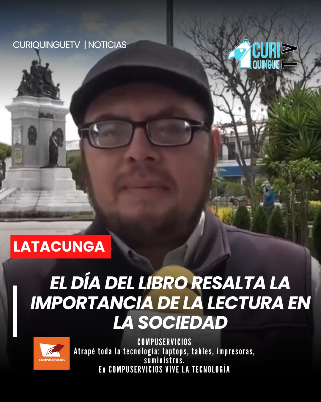 En el marco del Día Mundial del Libro, el historiador Carlos Herrera resaltó la importancia de fomentar la lectura como una herramienta clave para el crecimiento intelectual. 📚