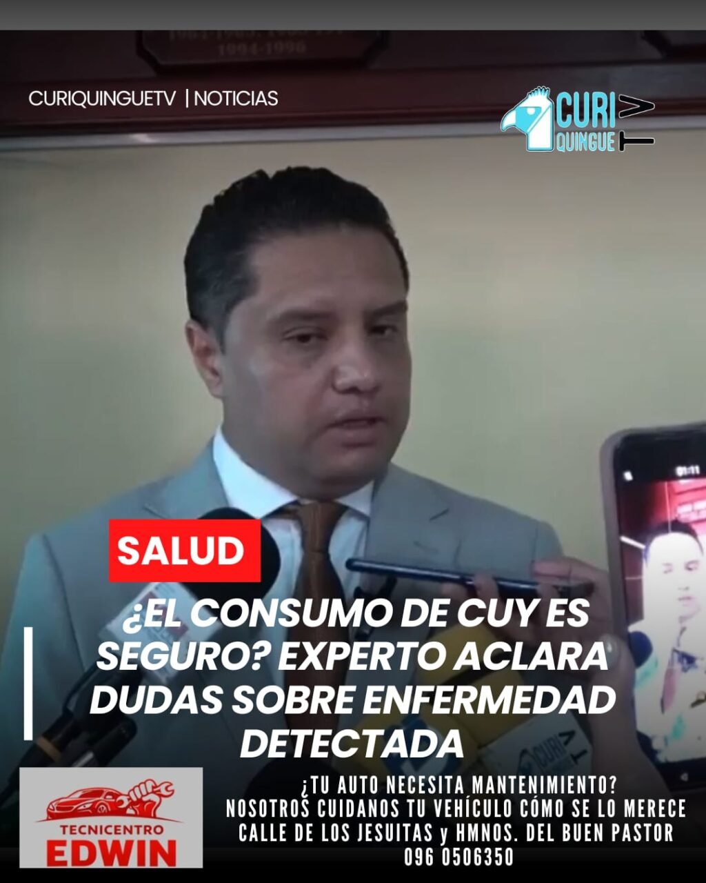 Ante la preocupación por una enfermedad en los cuyes, un especialista aclaró que no existe riesgo para el consumo humano. Sin embargo, hizo un llamado a los productores a reforzar las medidas de higiene, alimentación adecuada y control sanitario en los criaderos.