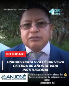 La Unidad Educativa César Viera conmemoró sus 40 años de trayectoria educativa, destacando su labor en la formación de estudiantes, especialmente en el ámbito artístico y musical.