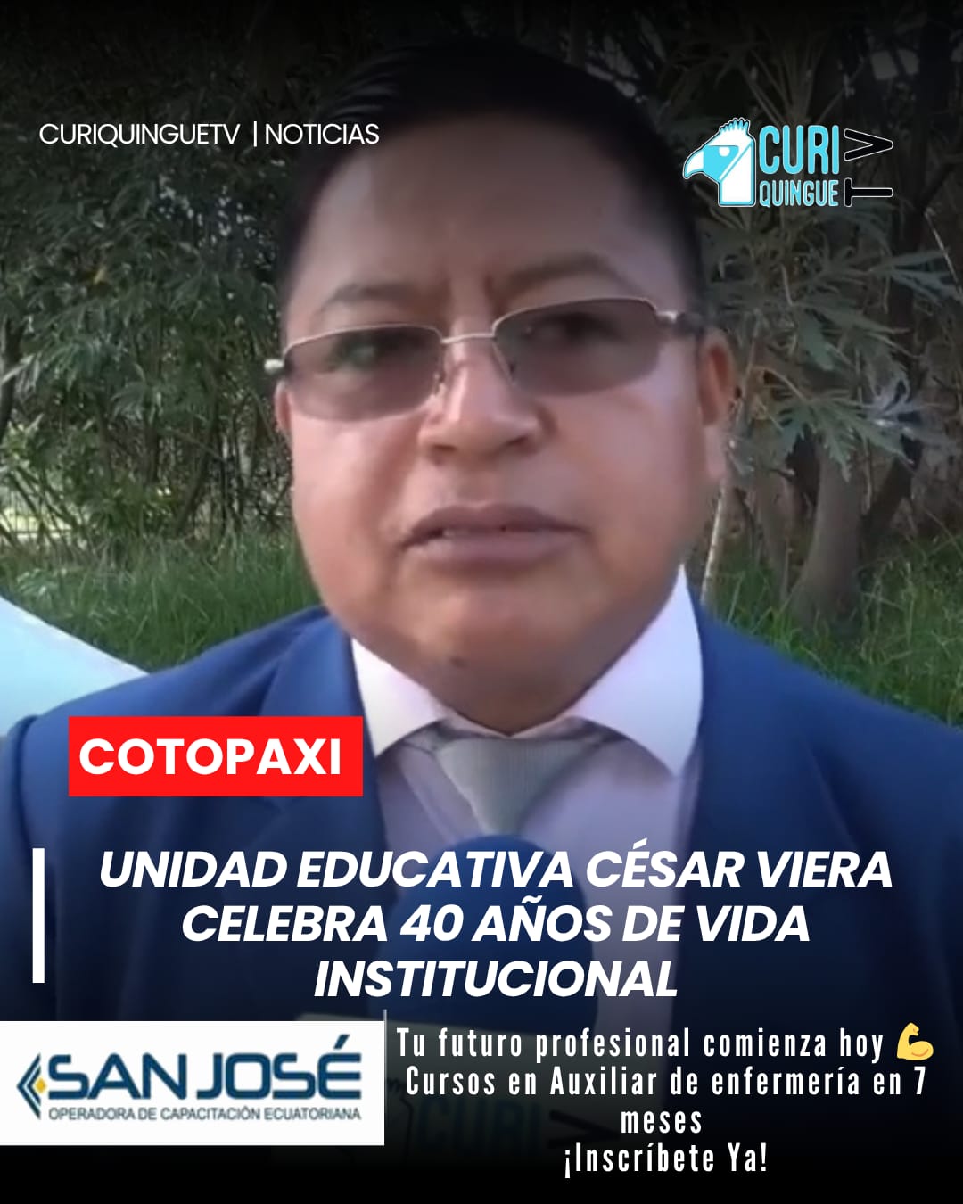 La Unidad Educativa César Viera conmemoró sus 40 años de trayectoria educativa, destacando su labor en la formación de estudiantes, especialmente en el ámbito artístico y musical.