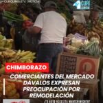 Comerciantes del mercado Juan Bernardo Dávalos manifestaron su malestar y desconfianza ante el inicio de los trabajos de remodelación previstos para este lunes.