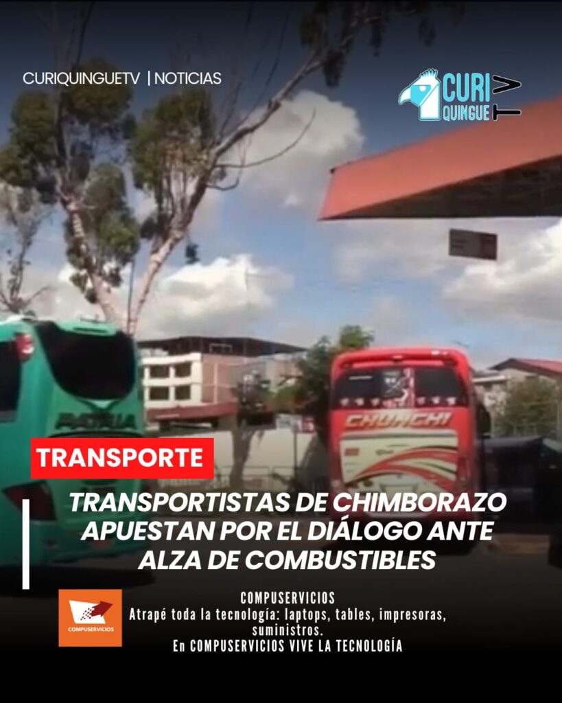 El presidente de la Asociación de Transportistas de Chimborazo señaló que, frente al incremento en el precio de los combustibles, el diálogo será la principal estrategia para alcanzar consensos que permitan mantener la operatividad del sector.