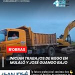 Las autoridades del Gobierno Provincial de Cotopaxi dieron inicio a los trabajos para implementar el servicio de agua de riego en beneficio de los habitantes de la parroquia Mulaló y el sector de José Guango Bajo.