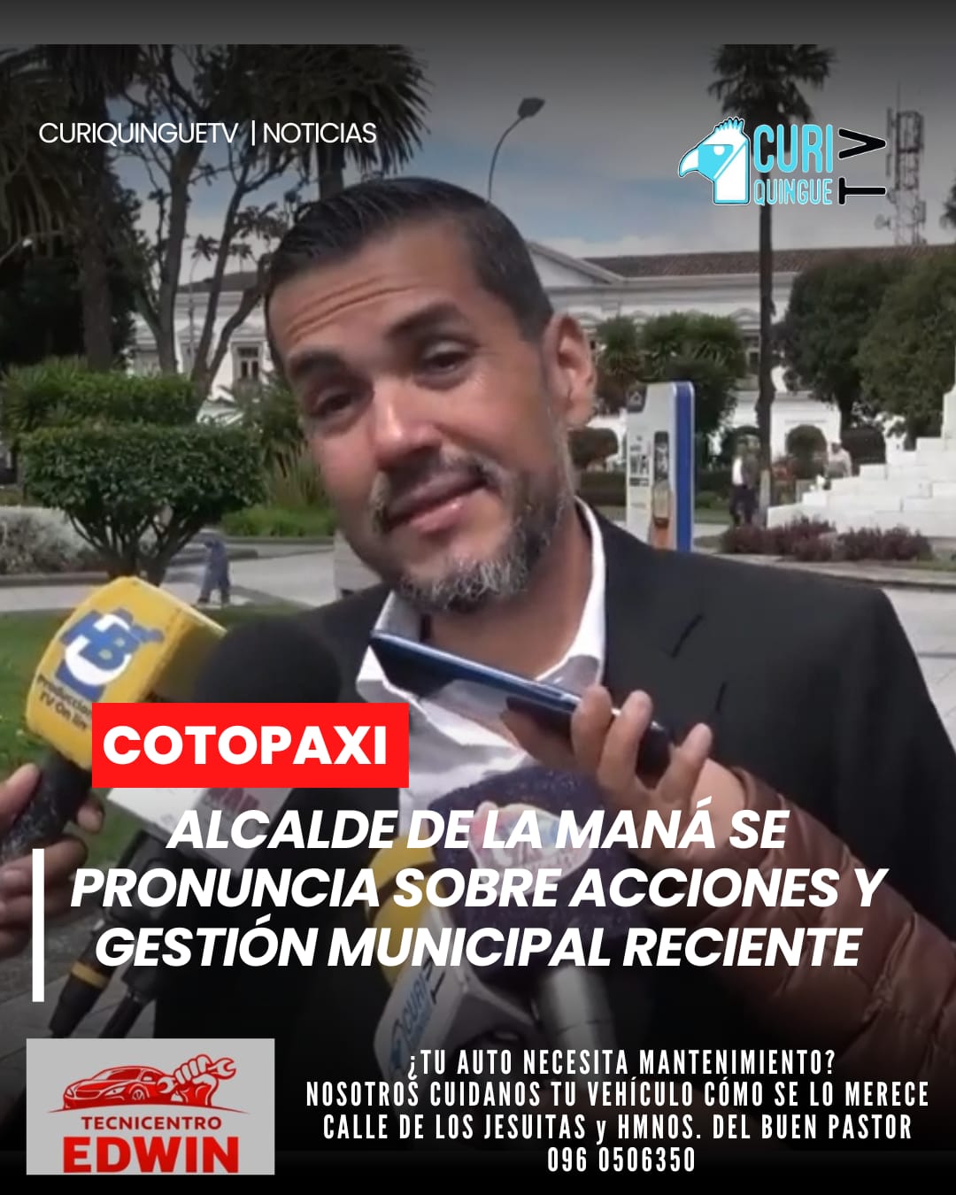 El alcalde del cantón La Maná dio a conocer detalles sobre la gestión municipal en los últimos días, destacando avances en obras y atención a requerimientos ciudadanos. Asimismo, señaló que se continúa trabajando en proyectos que fortalezcan el desarrollo del cantón.