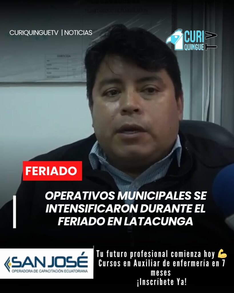 Durante el feriado por el Día del Trabajador, el personal de Justicia Municipal junto a Seguridad Ciudadana de Latacunga ejecutó varios operativos de control en distintos puntos de la ciudad.