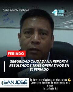 Con el objetivo de precautelar el orden y la seguridad de la ciudadanía, el personal municipal y la Dirección de Seguridad Ciudadana desplegaron múltiples operativos durante el feriado