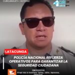 La Policía Nacional informó sobre los operativos que se vienen ejecutando en Latacunga, con el objetivo de brindar mayor seguridad a la ciudadanía.