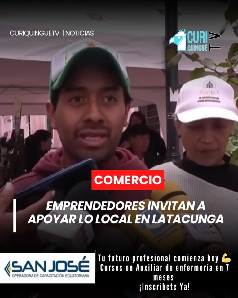 Varios emprendedores de Latacunga extienden una cordial invitación a la ciudadanía para visitar sus emprendimientos y apoyar la producción local