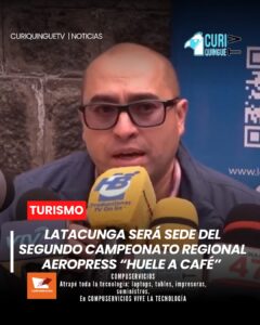 La ciudad de Latacunga se prepara para recibir el Segundo Campeonato Regional AeroPress, denominado “Huele a Café”, un evento que reunirá a baristas y aficionados del café en el salón de la ciudad.