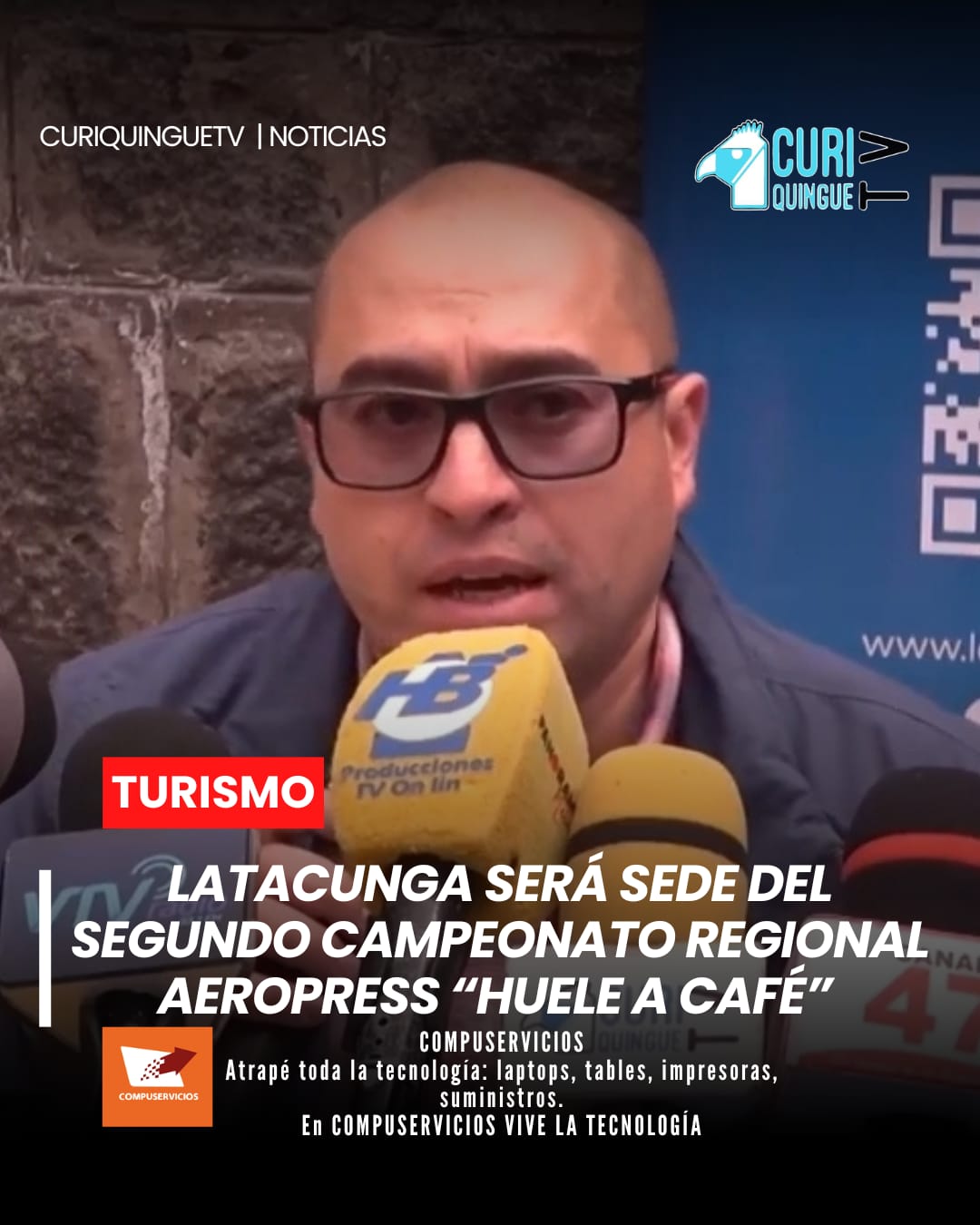 La ciudad de Latacunga se prepara para recibir el Segundo Campeonato Regional AeroPress, denominado “Huele a Café”, un evento que reunirá a baristas y aficionados del café en el salón de la ciudad.