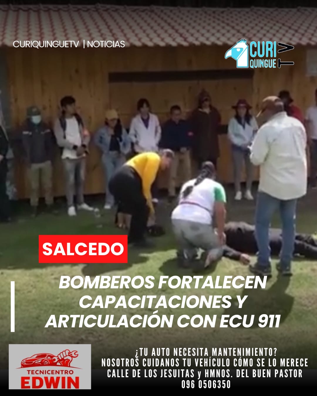Continúa desarrollando procesos de capacitación para fortalecer el servicio y la atención de emergencias en beneficio de la ciudadanía.