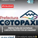 La Prefectura de Cotopaxi informó que durante el presente año se han ejecutado varios proyectos viales en distintos sectores de la provincia, trabajando de manera coordinada con las autoridades parroquiales.