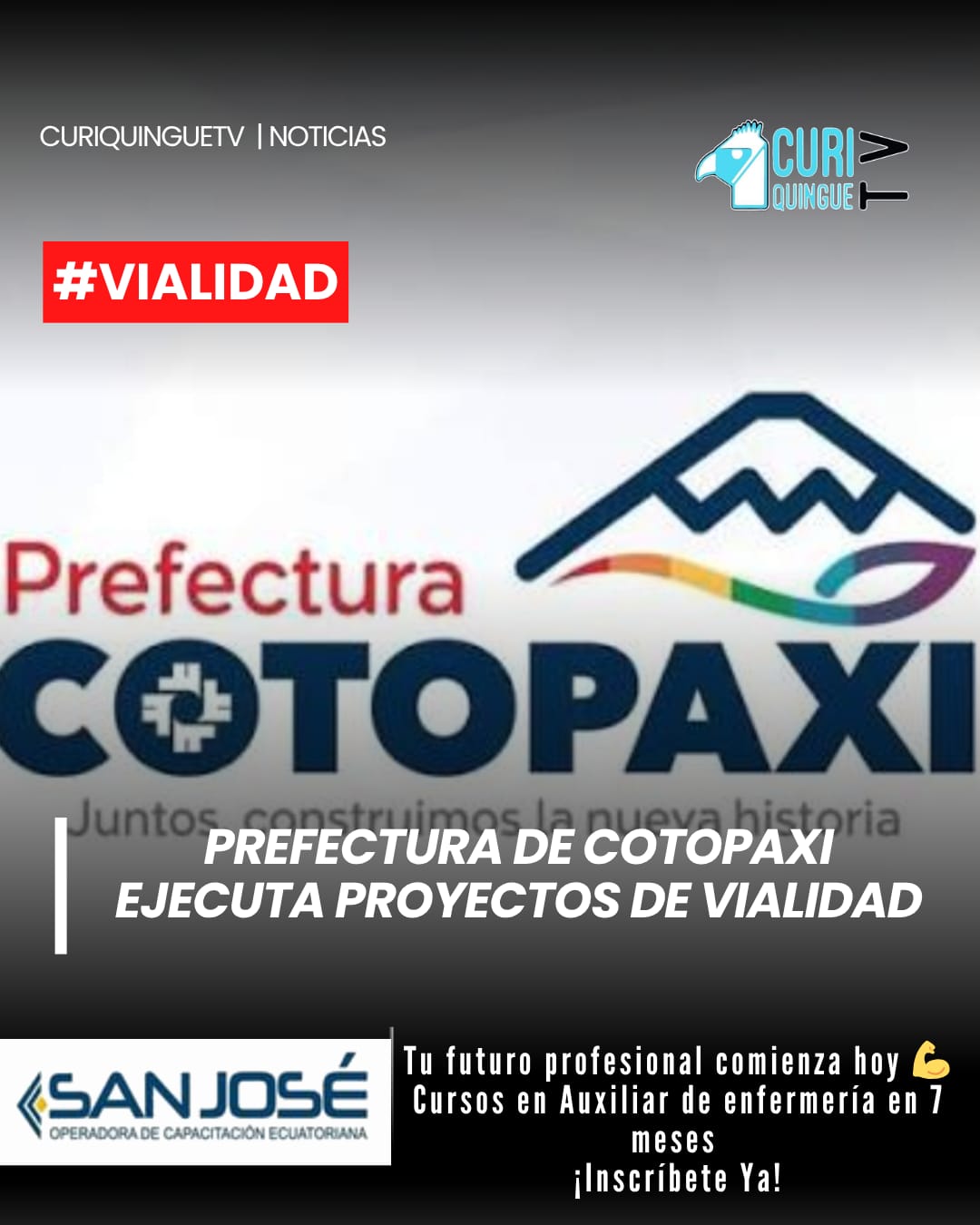 La Prefectura de Cotopaxi informó que durante el presente año se han ejecutado varios proyectos viales en distintos sectores de la provincia, trabajando de manera coordinada con las autoridades parroquiales.