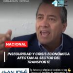 Los representantes del transporte en Ecuador manifestaron su preocupación ante la inseguridad y la crisis económica que actualmente afecta al sector.