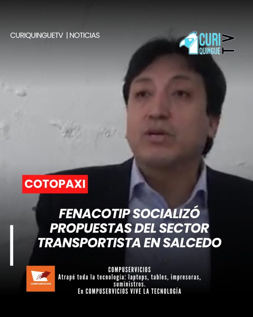 En el cantón Salcedo, representantes de la Federación Nacional de Cooperativas de Transporte Público de Pasajeros del Ecuador (FENACOTIP), junto a dirigentes del transporte de Cotopaxi y Chimborazo, participaron en la socialización del informe y avances de las propuestas que serán presentadas al Gobierno Nacional.