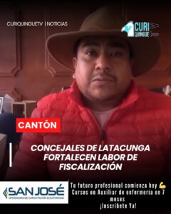 Los concejales del Municipio de Latacunga continúan cumpliendo con sus funciones de legislar y fiscalizar las decisiones y acciones impulsadas por la administración municipal, con el objetivo de velar por los intereses de la ciudadanía.