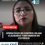 La Intendencia de Cotopaxi ejecutó varios operativos de control en diferentes sectores de la provincia, dejando como resultado el decomiso de pirotecnia, licor artesanal y celulares de dudosa procedencia.