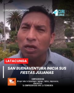 El presidente del Consejo Parroquial Urbano de San Buenaventura informó que ya iniciaron las festividades julianas de la parroquia.
