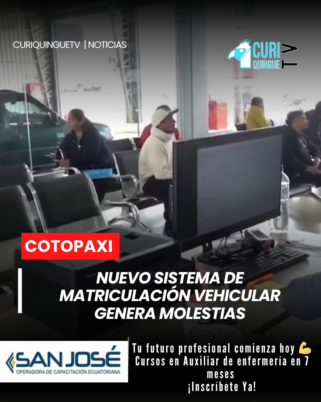 Los cambios implementados en los procesos de matriculación vehicular en la Empresa Pública de la Mancomunidad de Cotopaxi estarían ocasionando malestar entre los usuarios.
