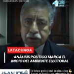Un profesional del derecho de Latacunga señaló que actualmente el país ya vive un ambiente preelectoral, mientras empiezan a conocerse los nombres de posibles precandidatos que buscarían convertirse en nuevas autoridades seccionales de Cotopaxi.