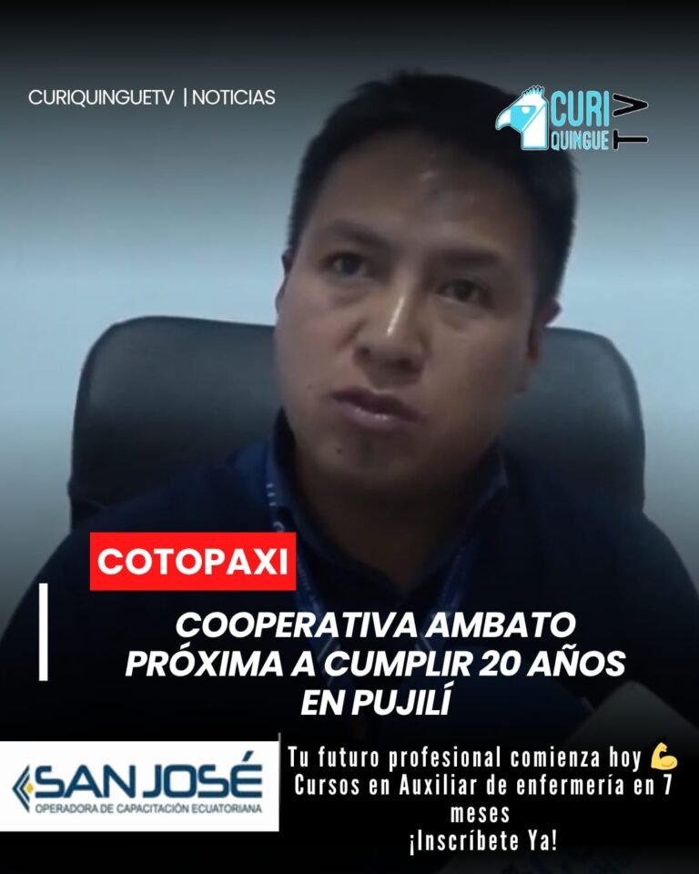 La Cooperativa de Ahorro y Crédito Ambato, con presencia en el cantón Pujilí, se encuentra próxima a cumplir dos décadas al servicio de la comunidad.