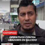 Varios ciudadanos que consumían bebidas alcohólicas en espacios y vías públicas fueron retirados durante los operativos efectuados el fin de semana en el cantón Salcedo.