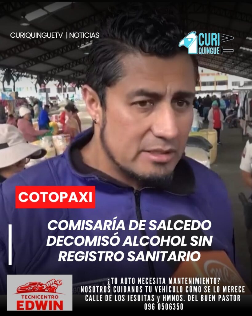 ⚖️ 📍 También se inspeccionaron precios y productos caducados El Comisario Nacional del cantón Salcedo, junto a la Policía Nacional, realizó operativos de control en diferentes plazas de la ciudad, verificando precios, productos caducados y decomisando alcohol sin registro sanitario. #Salcedo #Controles #ComisarioNacional