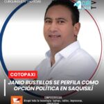 🗳️ 📍 Movimiento electoral empieza a sentirse en el cantón En el cantón Saquisilí ya empieza a sentirse el movimiento político. Janio Bustillos aparece como una alternativa para los ciudadanos con aspiraciones de llegar a la Alcaldía de esta ciudad. #Saquisilí #Política #Elecciones
