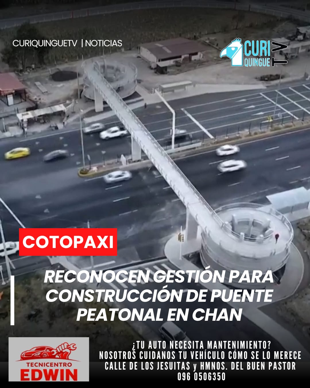 La obra busca brindar mayor seguridad a los habitantes y evitar más accidentes y pérdidas humanas en esta vía, considerada de alto riesgo por la comunidad. 🌉👏