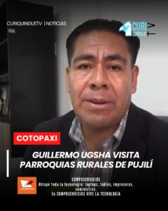 Guillermo Ugsha, precandidato a la Concejalía Rural del cantón Pujilí, continúa recorriendo las diferentes parroquias rurales con el objetivo de dar a conocer su propuesta de trabajo.