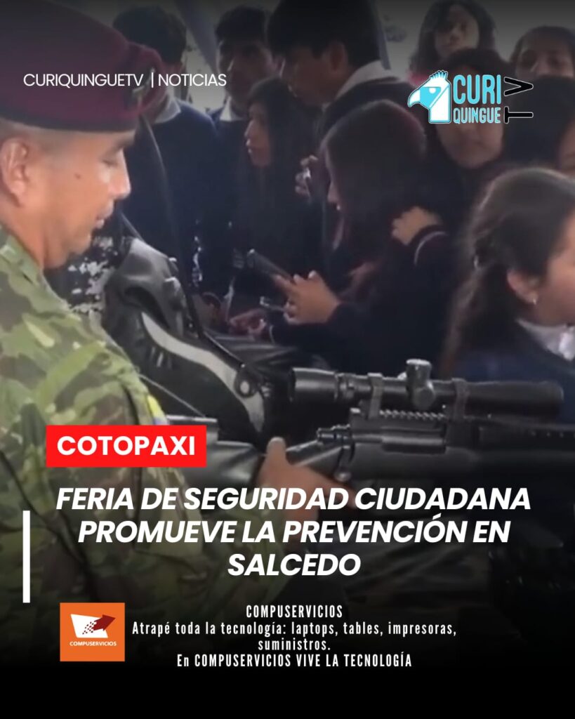 Durante la Segunda Feria de Seguridad Ciudadana desarrollada en Salcedo, varias instituciones difundieron información relacionada con la prevención de problemáticas sociales y el fortalecimiento de la convivencia comunitaria.