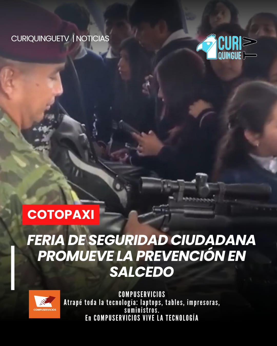 Durante la Segunda Feria de Seguridad Ciudadana desarrollada en Salcedo, varias instituciones difundieron información relacionada con la prevención de problemáticas sociales y el fortalecimiento de la convivencia comunitaria.