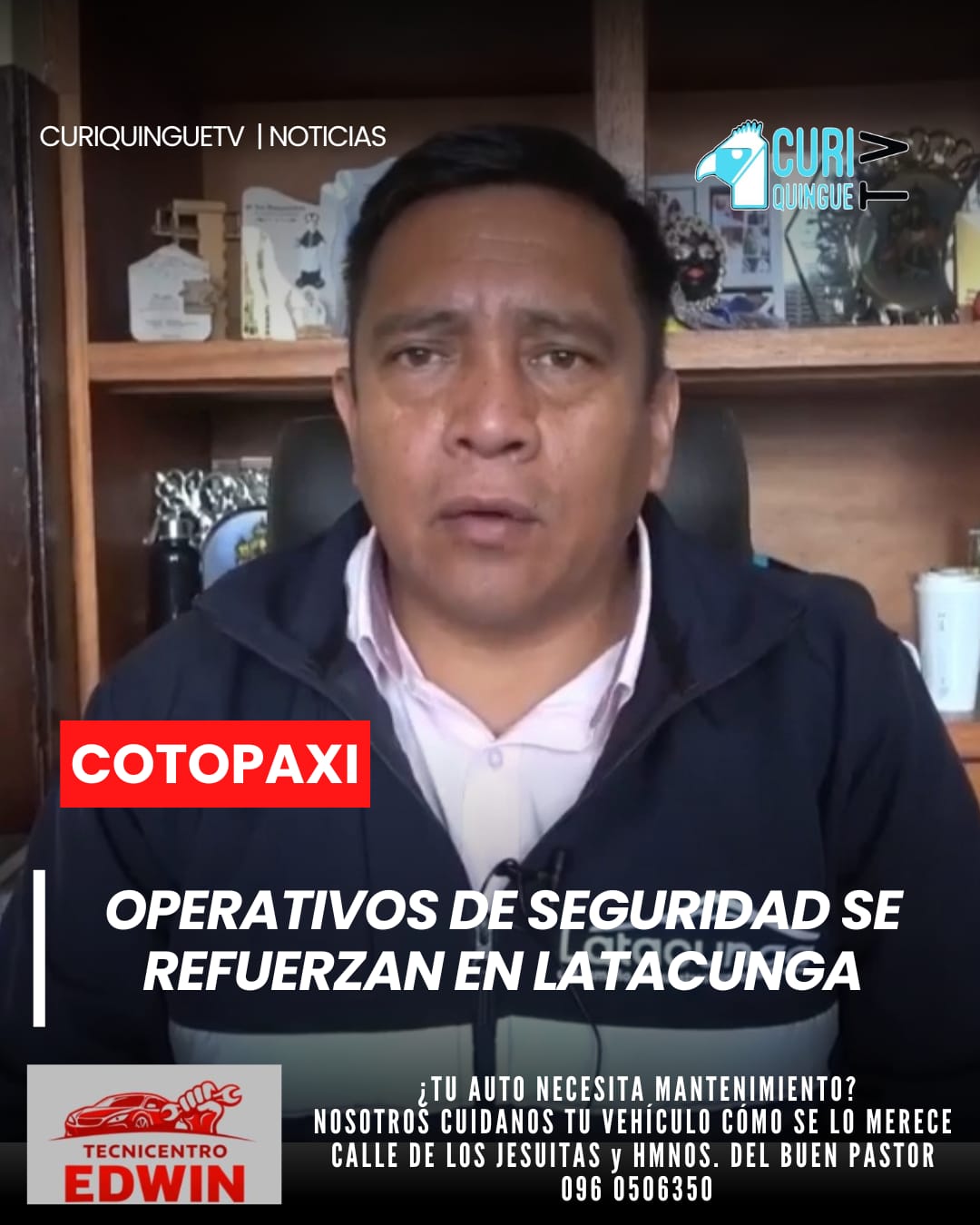 El personal de Seguridad Ciudadana del Municipio de Latacunga continúa ejecutando operativos de control en los exteriores de las instituciones educativas con el objetivo de prevenir la comercialización de sustancias sujetas a investigación y garantizar la seguridad de estudiantes y ciudadanos.