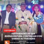 Entre las actividades previstas consta el cambio de insignias de los personajes de la Mama Negra, programado para el próximo 20 de junio.