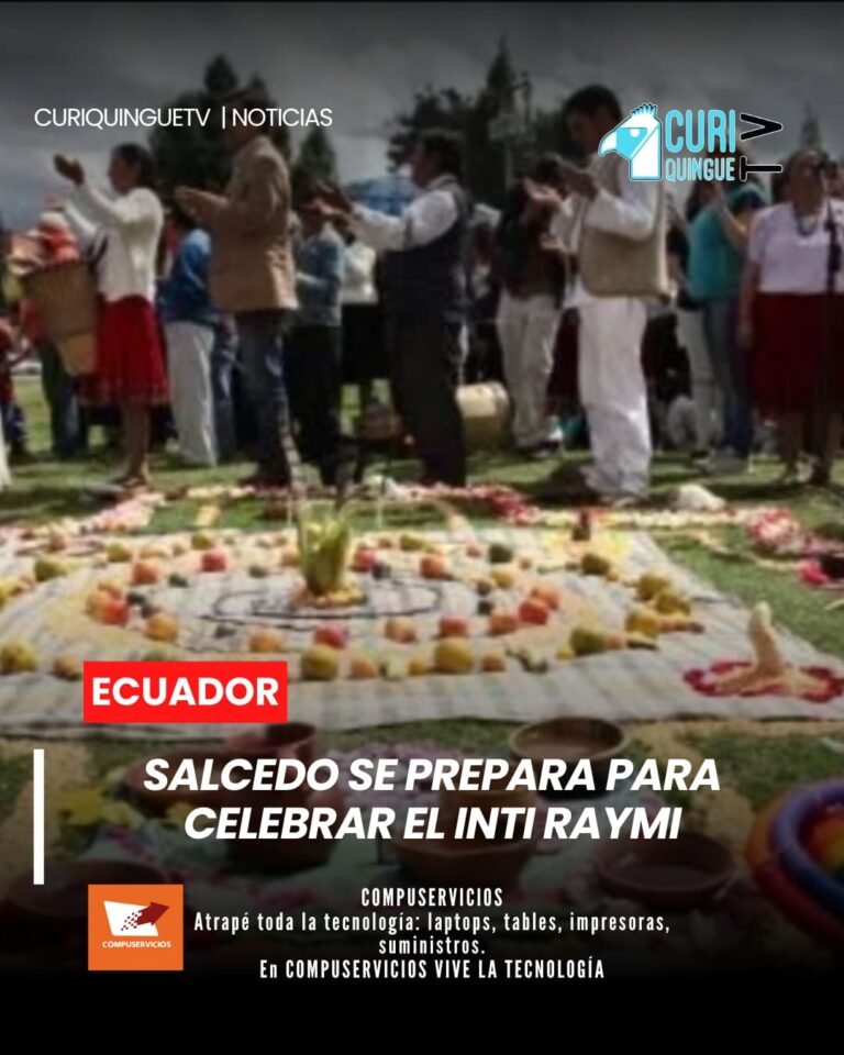 El próximo 20 de junio se desarrollará la celebración del Inti Raymi en el cantón Salcedo, evento que contará con la participación de diversas delegaciones culturales y comunitarias.