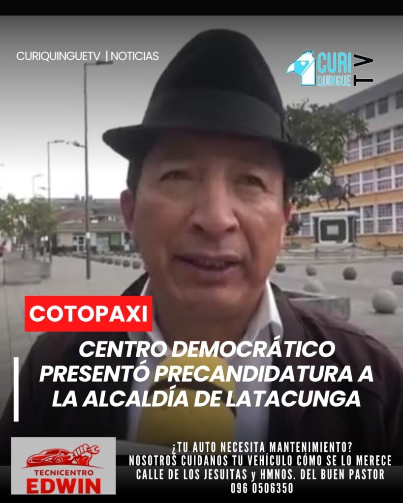 Realizó la presentación oficial de la precandidatura de César Umaginga para la Alcaldía de Latacunga. Durante el acto se dieron a conocer los principales ejes de trabajo y la propuesta que buscará impulsar en beneficio del cantón de cara al próximo proceso electoral.