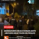 Generó preocupación entre los habitantes, quienes reaccionaron para evitar que los actos delictivos continúen afectando a la comunidad.