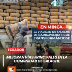 Recibió el apoyo de las autoridades municipales para ejecutar trabajos de mejoramiento en las vías principales del sector.