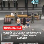 La Policía Nacional logró decomisar una considerable cantidad de sustancias sujetas a fiscalización.