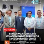 Destacó la experiencia adquirida durante su participación en la Cumbre de Turismo desarrollada en Beijing, China. El funcionario señaló que este encuentro permitió conocer nuevas estrategias para fortalecer el desarrollo turístico local y potenciar los atractivos del cantón.