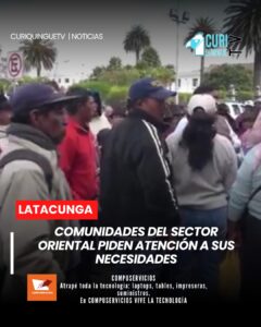📢 Directivos y habitantes de barrios y comunidades del sector oriental de Latacunga acudieron al Municipio para dialogar con el alcalde sobre diversas necesidades.