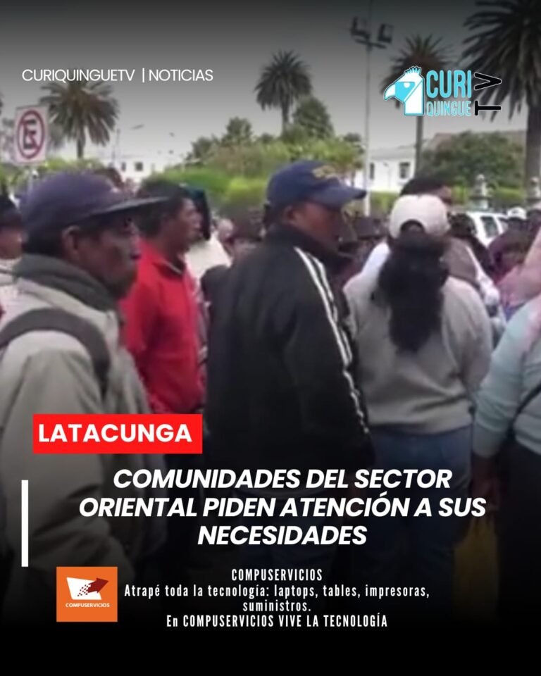 📢 Directivos y habitantes de barrios y comunidades del sector oriental de Latacunga acudieron al Municipio para dialogar con el alcalde sobre diversas necesidades.