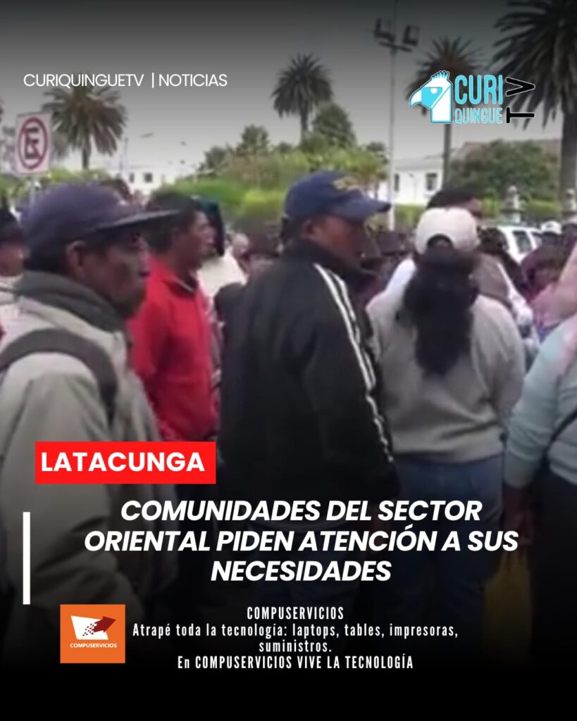 📢 Directivos y habitantes de barrios y comunidades del sector oriental de Latacunga acudieron al Municipio para dialogar con el alcalde sobre diversas necesidades.