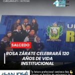 🎓 La Unidad Educativa Rosa Zárate celebrará sus 120 años de vida institucional con una agenda de eventos culturales, sociales y académicos.